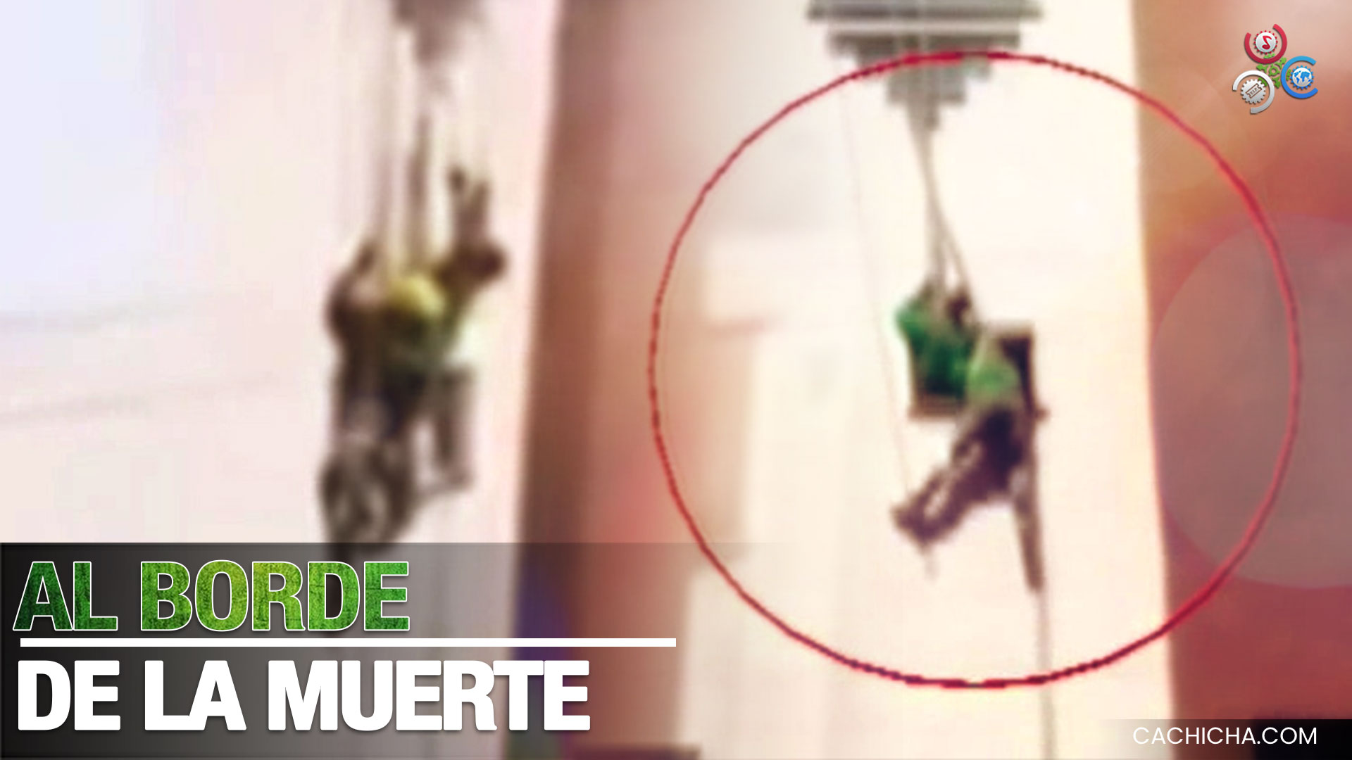 Obreros Casi Pierden La Vida Tras Romperse El Andamio En El Que Estaban