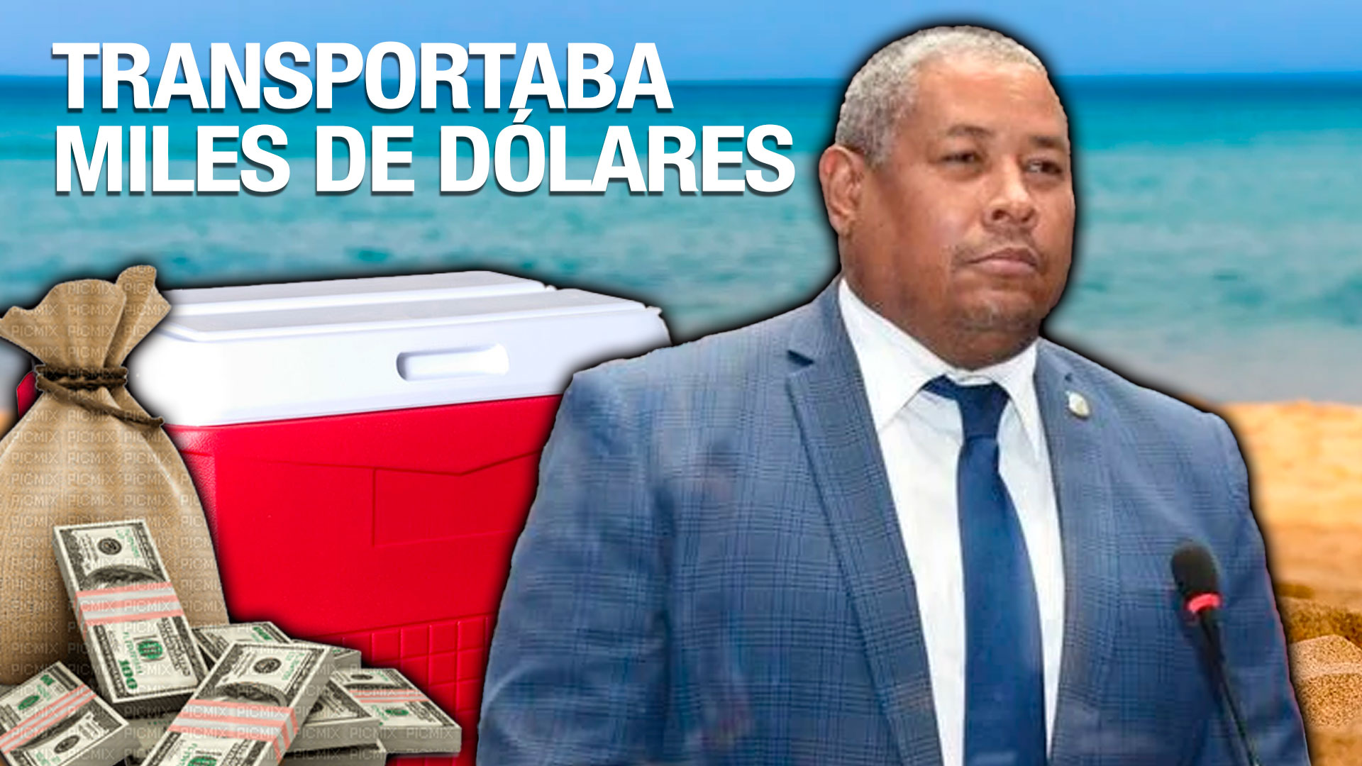 Comunicadores Revelan Cómo El Diputado Transportaba Miles De Dólares