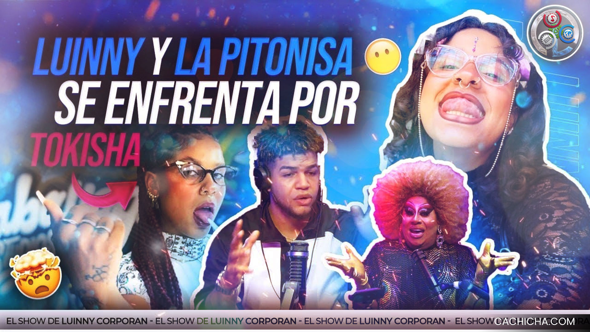 Luinny Y La Pitonisa Se Enfrentan Feo En Cabina Por Tokischa (El Show De Luinny)