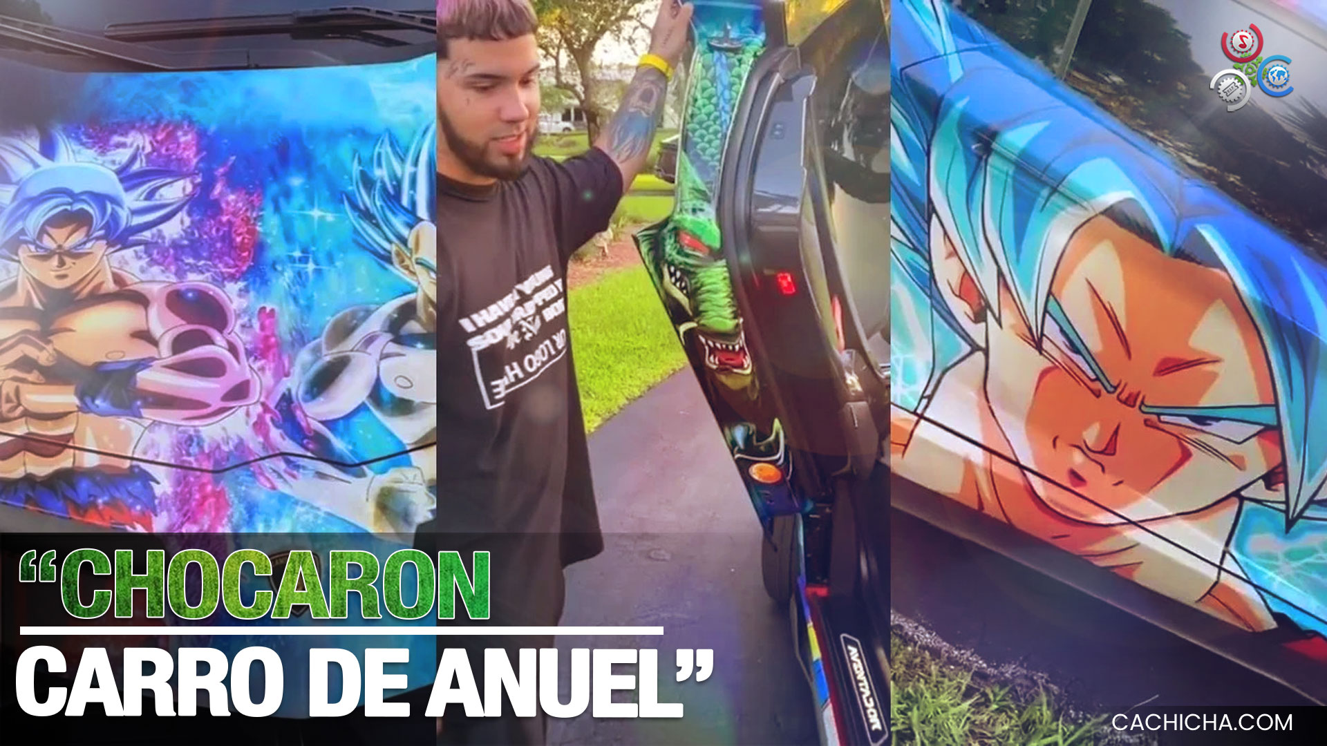 Se Dice Que Supuestamente Chocaron El Carro De Anuel AA