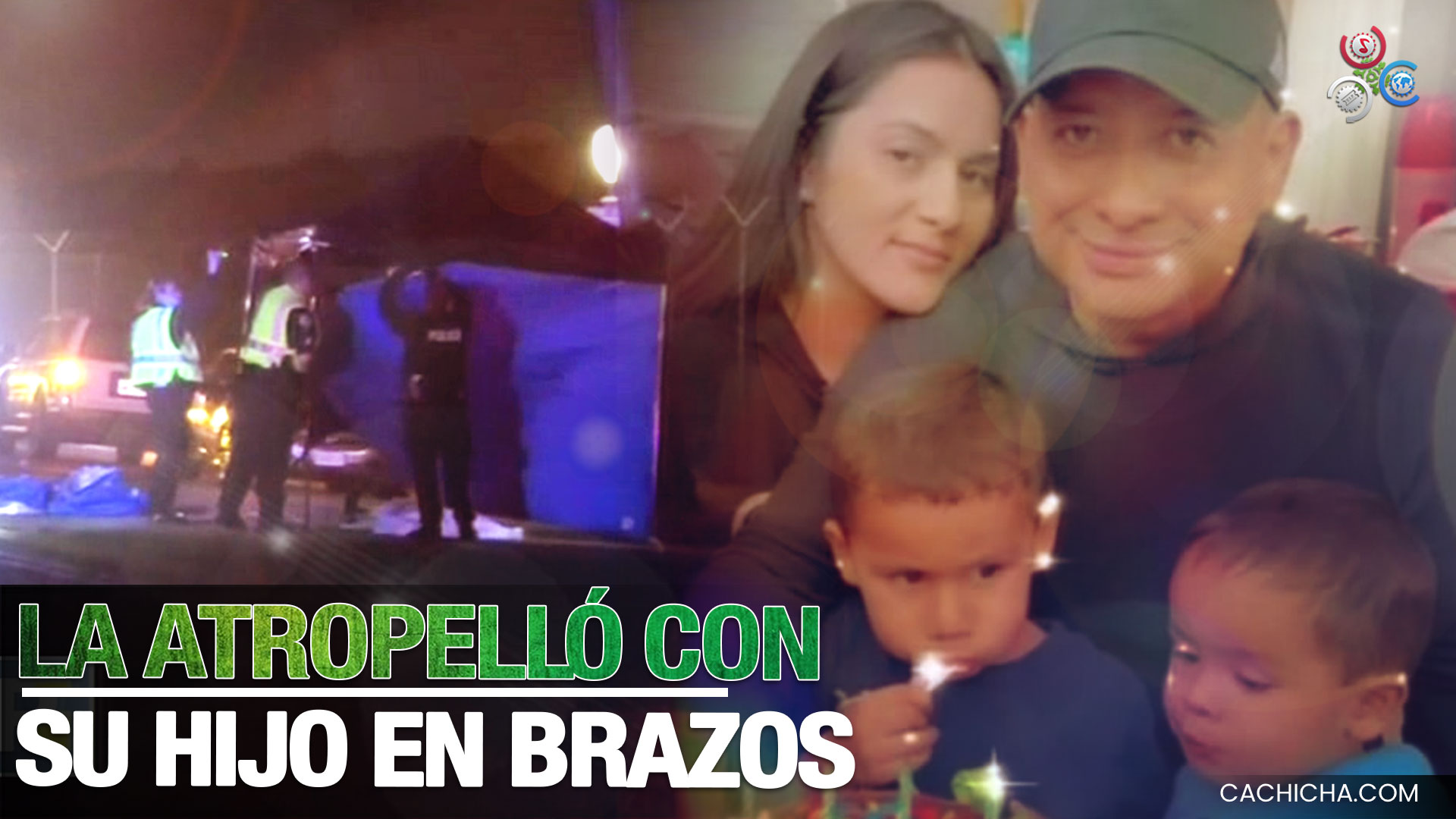 Salieron A Pasear Y Cruzando La Calle La Atropelló Un Carro Con Su Hijo En Los Brazos