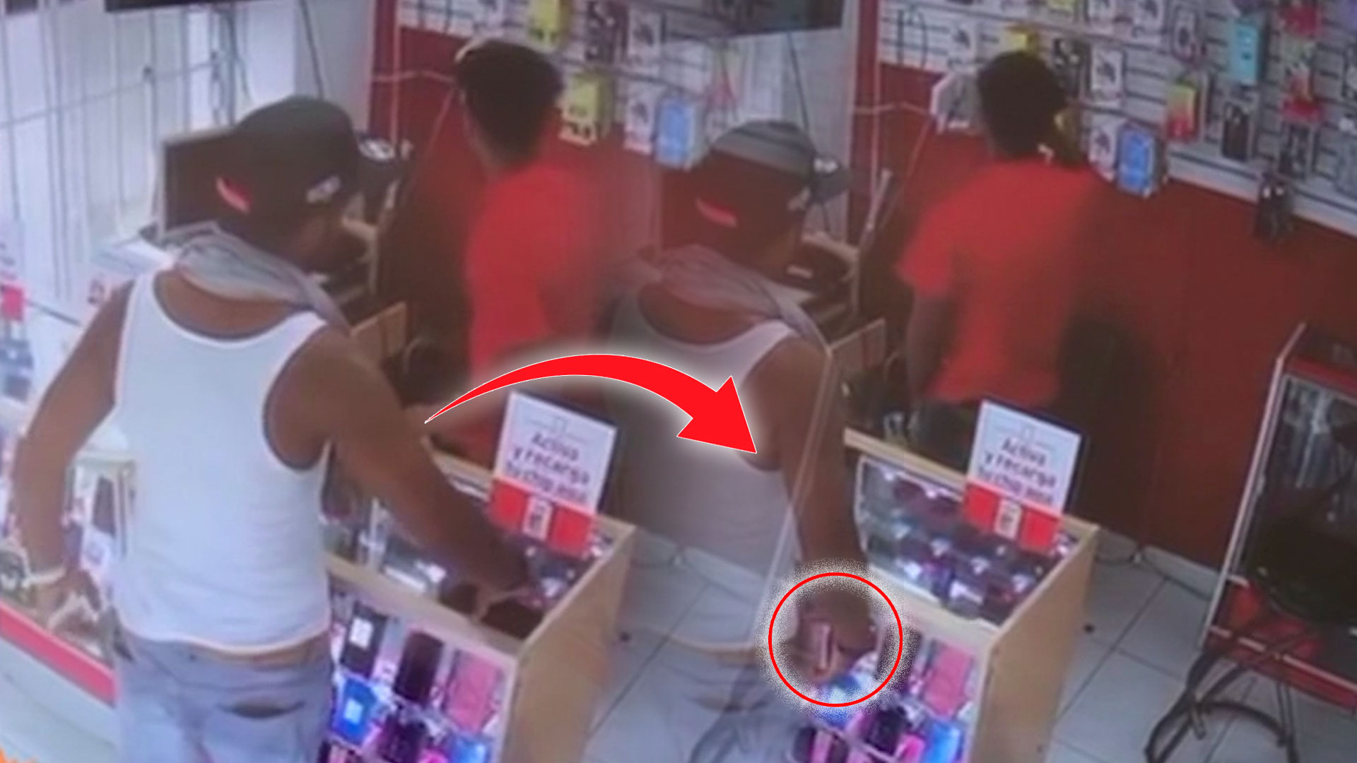 Hombre Acaba Con Todo En Una Tienda De Celulares ¡Mira Cómo Lo Hizo!