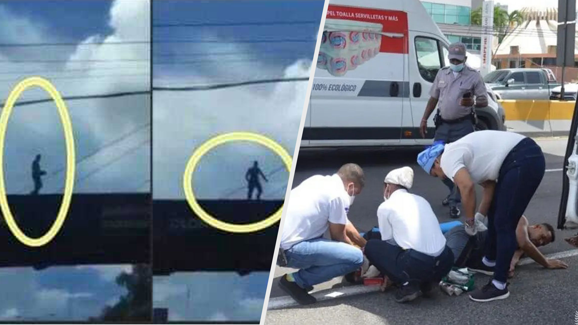 Predicador Se Lanza Del Puente De La 27 De Febrero Y Sobrevive Para Contarlo 