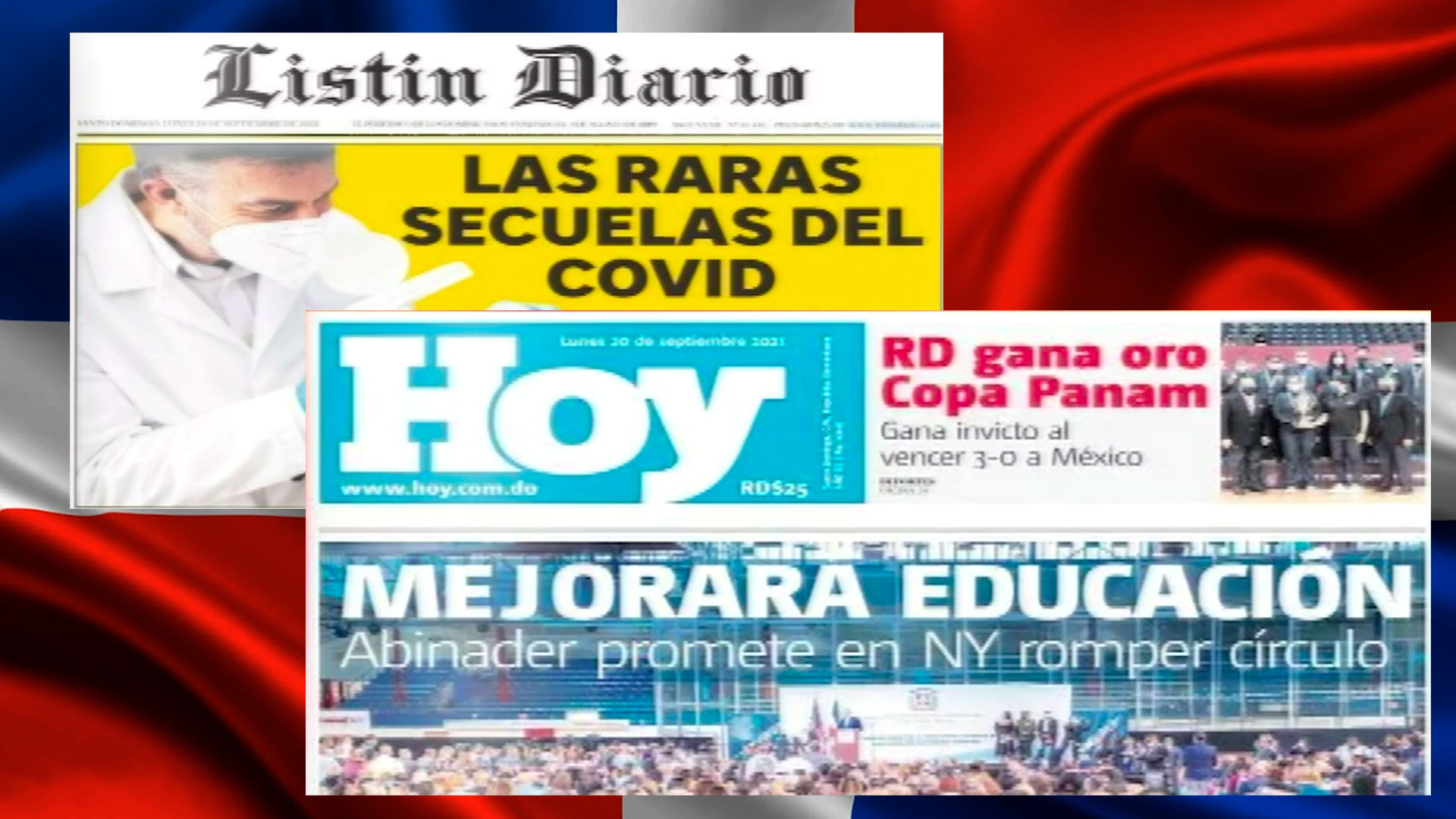 Las Principales Portadas De Los Periódicos En El Día De Hoy 20 De Septiembre Del 2021