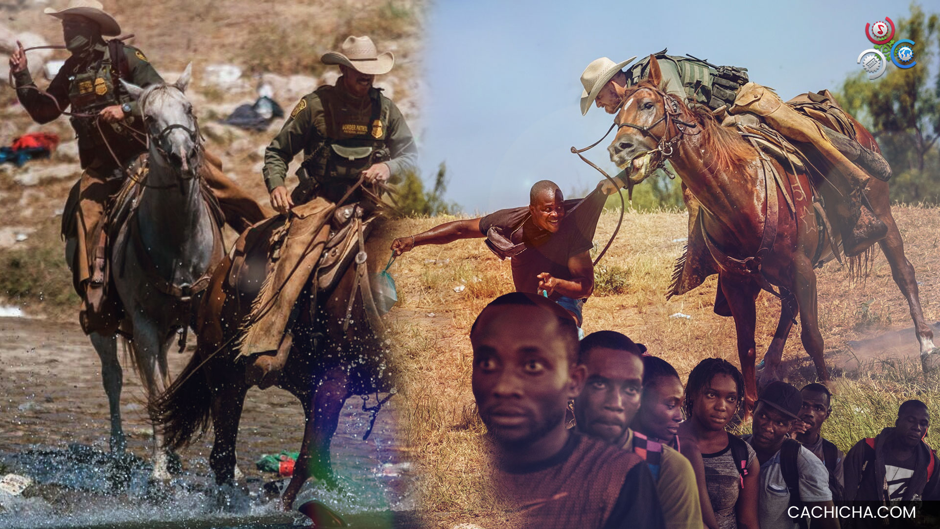 A Golpes Y Latigazos Las Autoridades Fronterizas De Estados Unidos Recibieron A Los Inmigrantes Haitianos