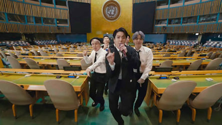 BTS Participa En La Asamblea General De La ONU Y Graban Video Musical 