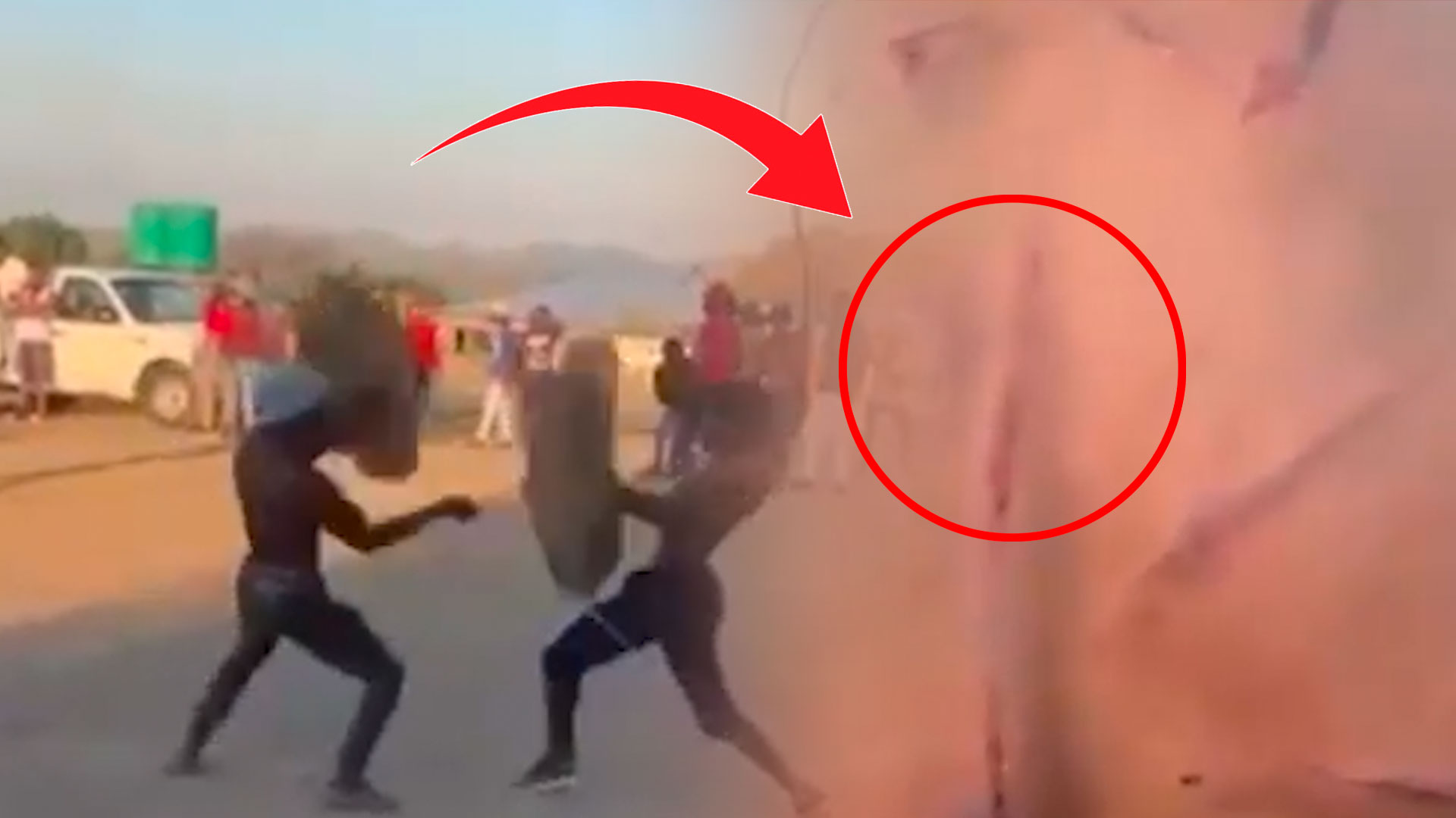 ¡Insólito! Hombre Pierde Pelea De Latigazos Y Así Quedó