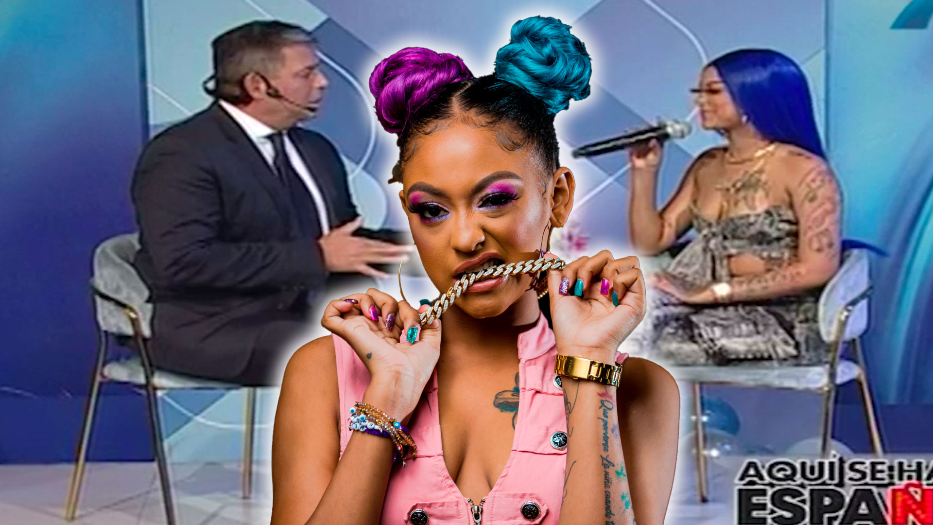 Declaraciones De “La Perversa” En Medio De La Entrevista En – Aquí Se Habla Español