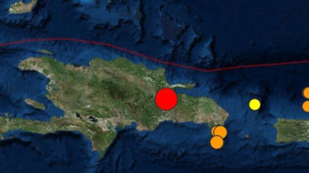 Se Registra Fuerte Temblor De Tierra De 4.5 En La República Dominicana 