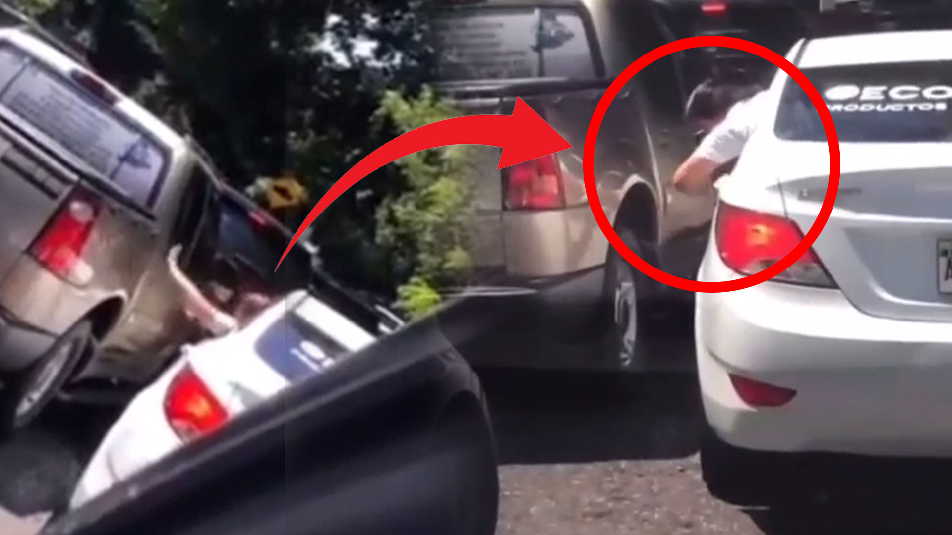 Mujer Se “quilla De Mala Manera” Y Acuchilla Las Gomas De Una Camioneta Por El Tapón Ubicado En Las Praderas