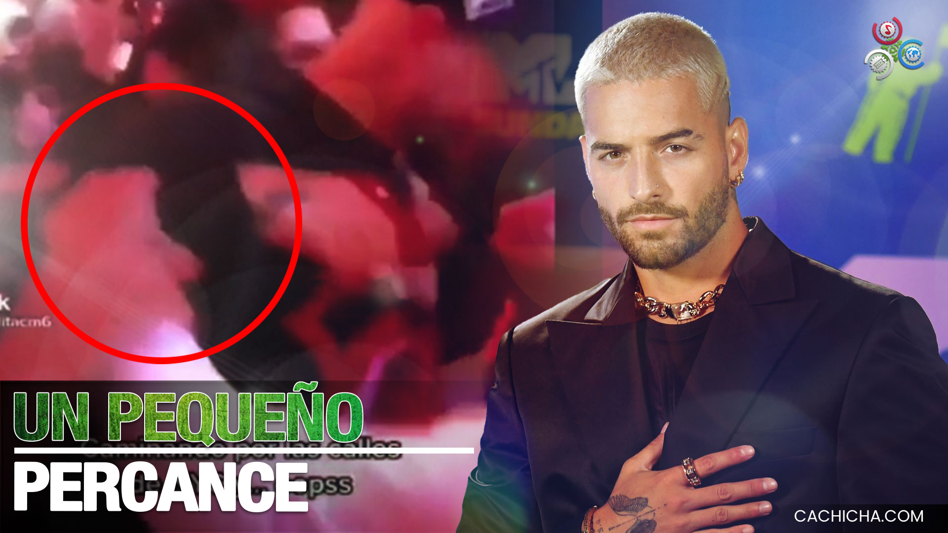 Maluma Sufre Un Pequeño Percance Con Un Fanático