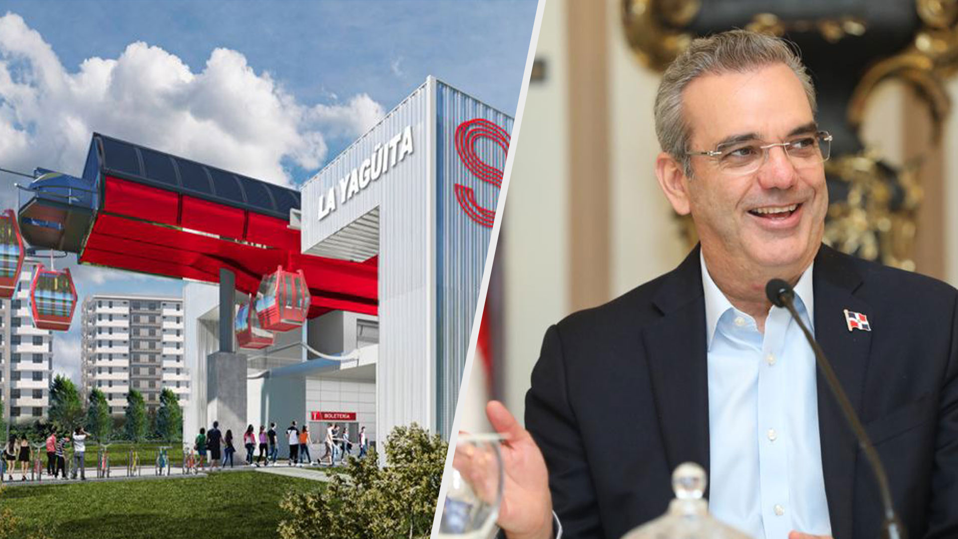 El Presidente Abinader Deja Iniciadas Varias Obras En Santiago Incluyendo Un Teleférico 