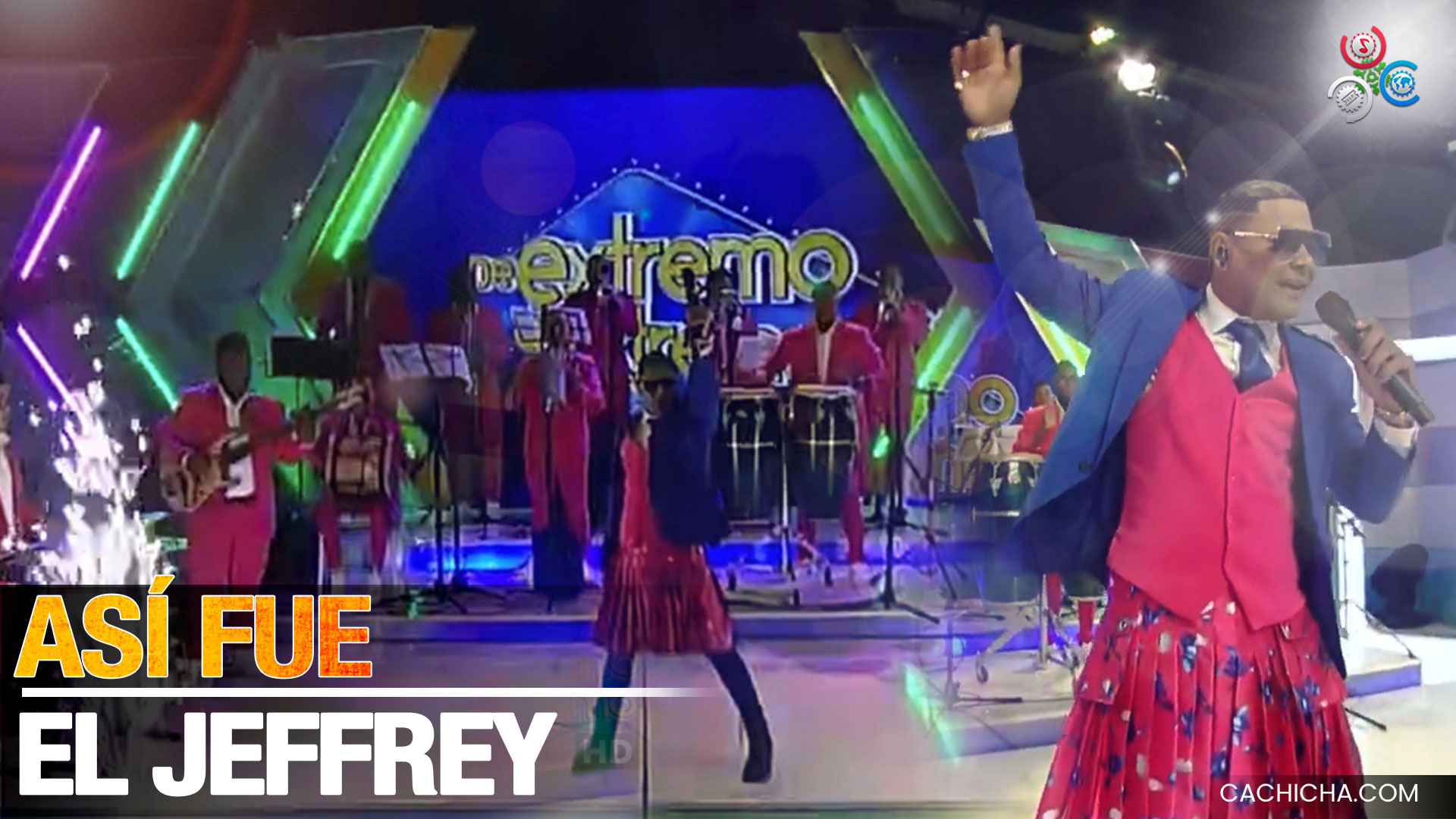 Así Se Fue El Jeffrey Vestido A Su Presentación Musical En De Extremo A Extremo