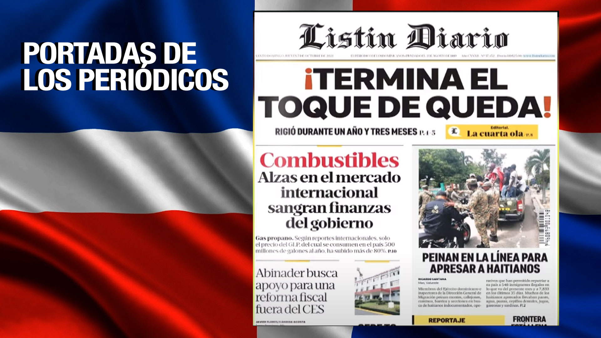 Las Principales Portadas De Los Periódicos En El Día De Hoy 7 De Octubre Del 2021