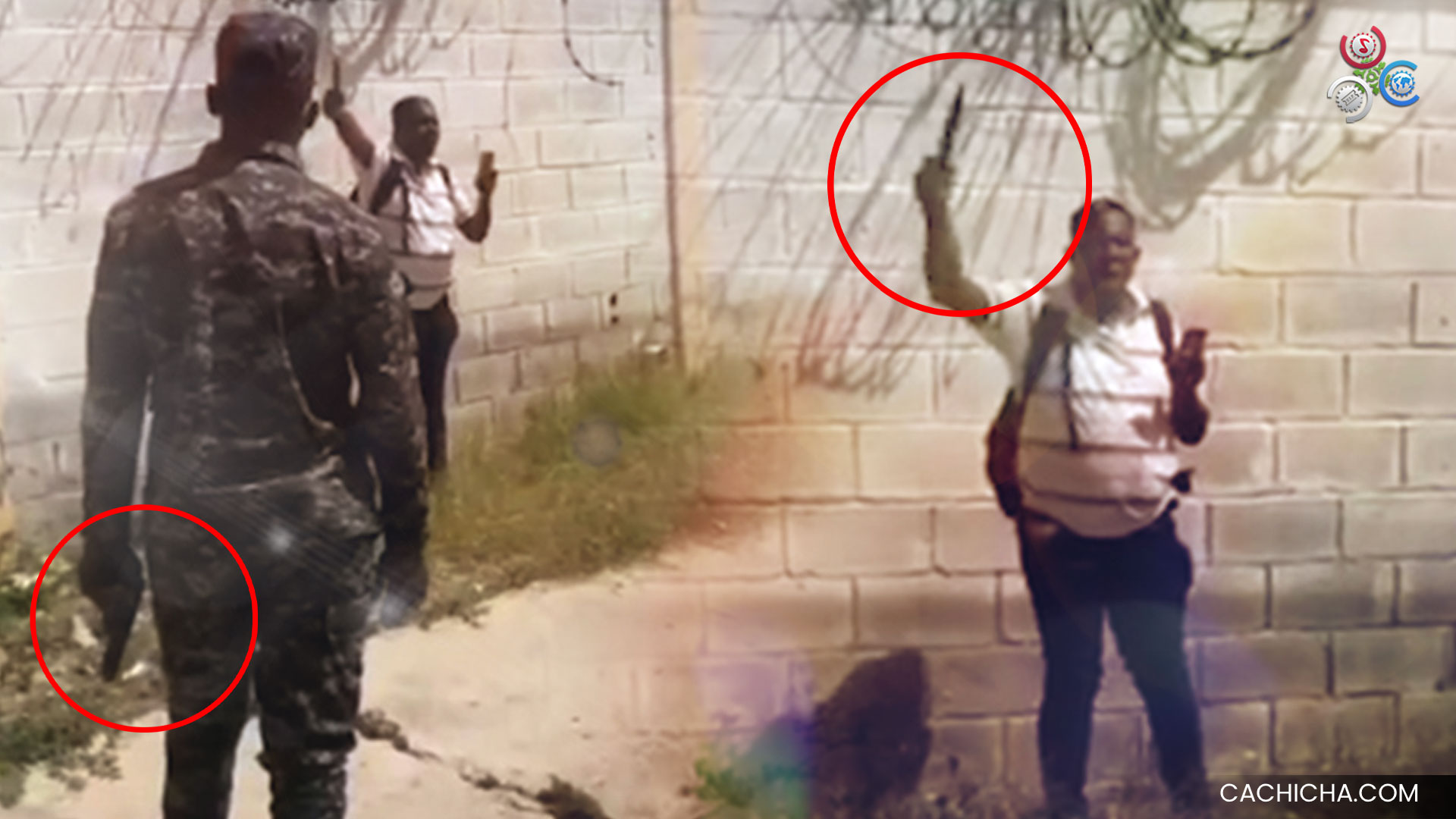 Guardia Se Pone “Bruto” Ante Agentes De La Policía Nacional