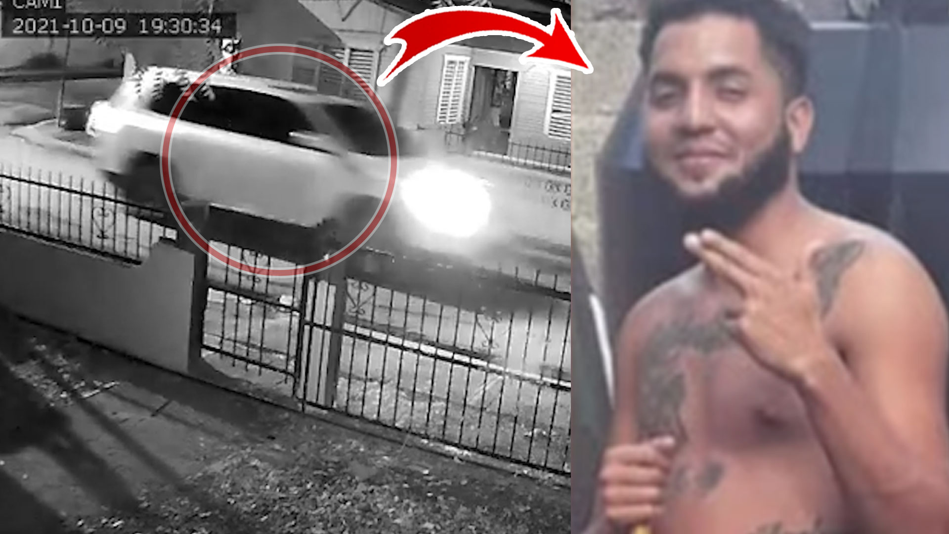 Cámara De Seguridad Capta El Momento Donde Secuestran Hombre Que Fue Encontrado Muerto En Un Río 