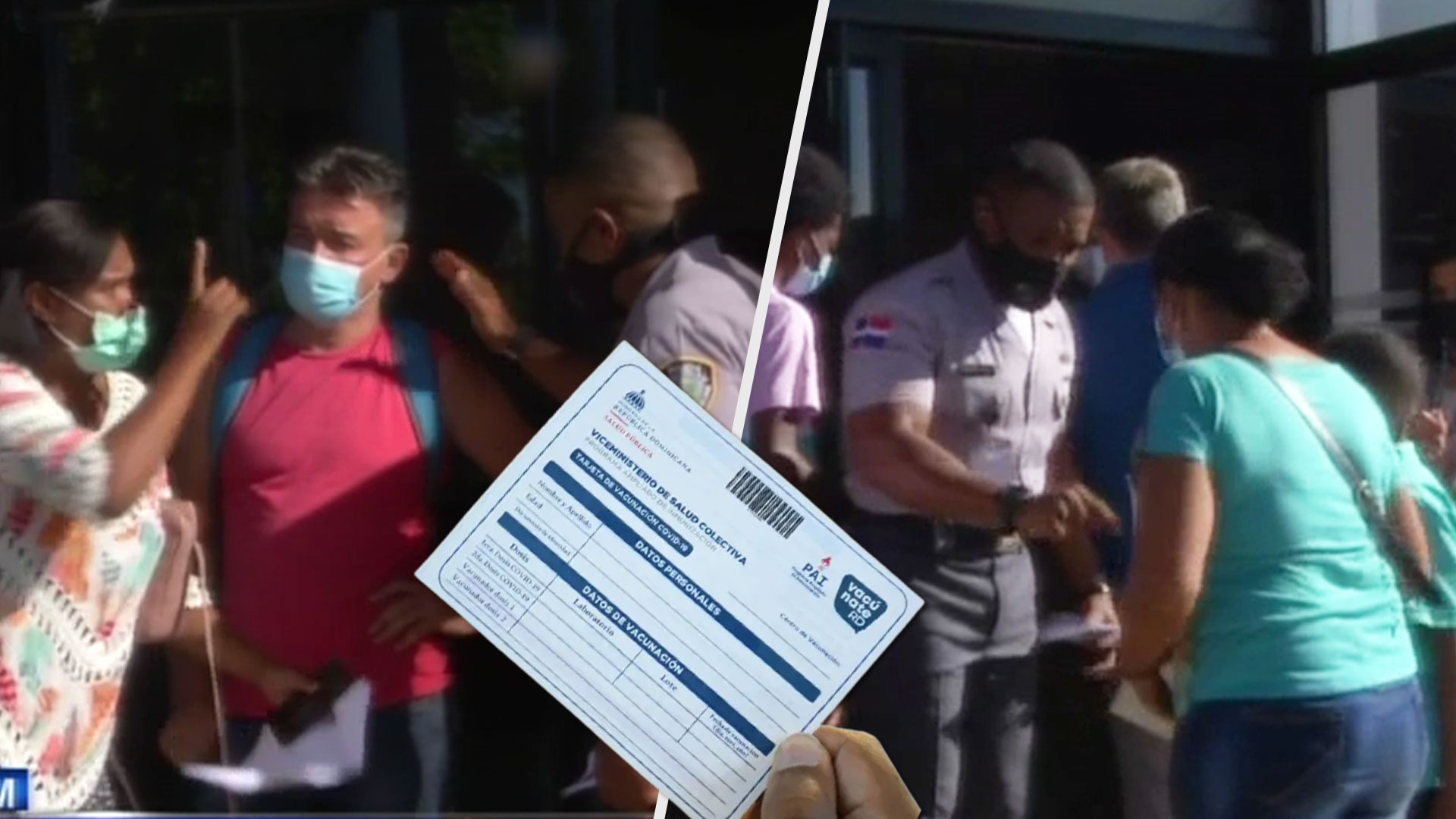 Caos Tras La Solicitud De Portar De La Tarjeta De Vacunación De Manera Obligatoria 