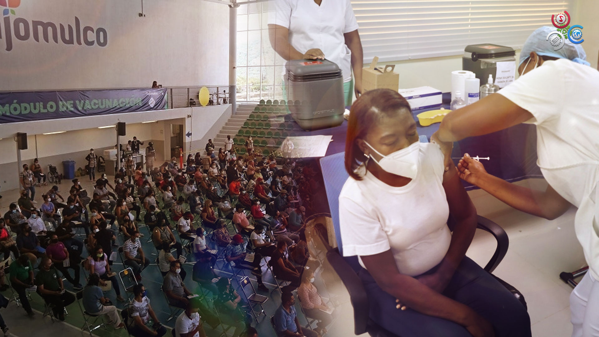 Aumento Masivo De Personas En Centros De Vacunación Para Aplicarse La Vacuna Anti Covid-19