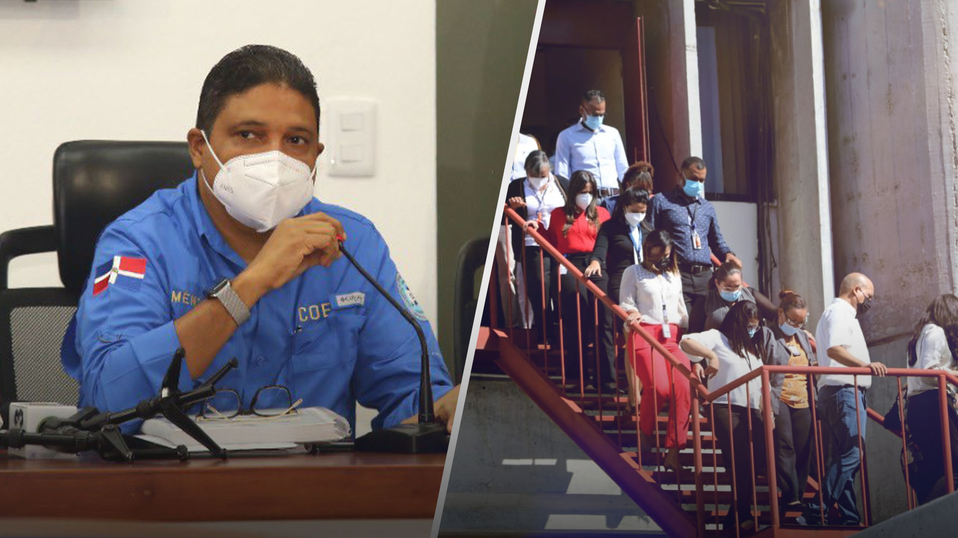 Director Del COE Cataloga Como Exitoso El Simulacro De Terremoto A Nivel Nacional  