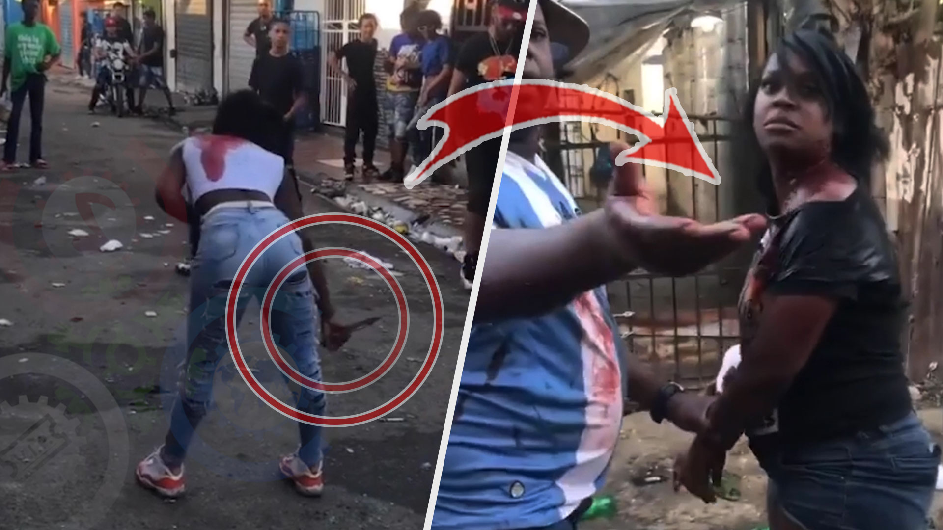 Mujer Celebra Bailando “di Di Di” Luego De Apuñalar A Otra En Un Pleito A Las 6 De La Mañana 