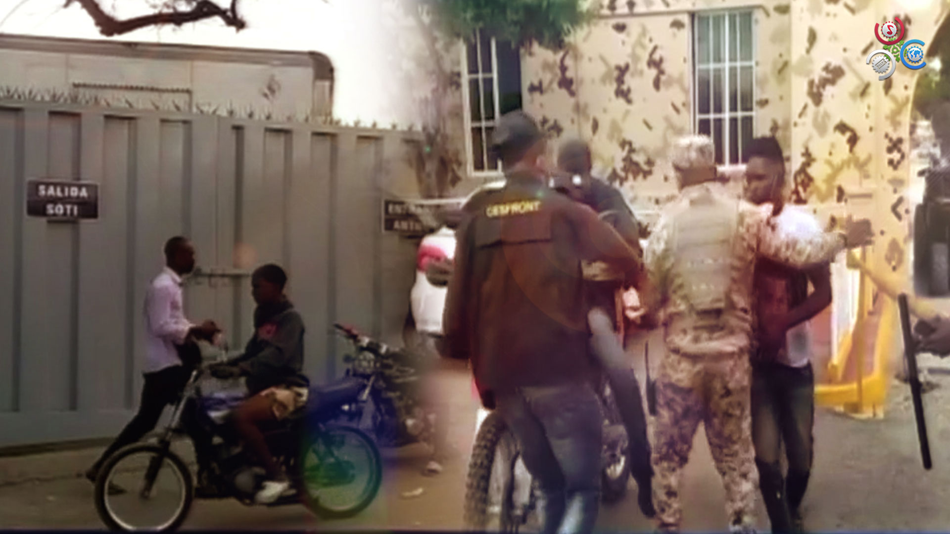 Video De Haitianos Que Bloquearon La Puerta Fronteriza En La Provincia De Elias Piña