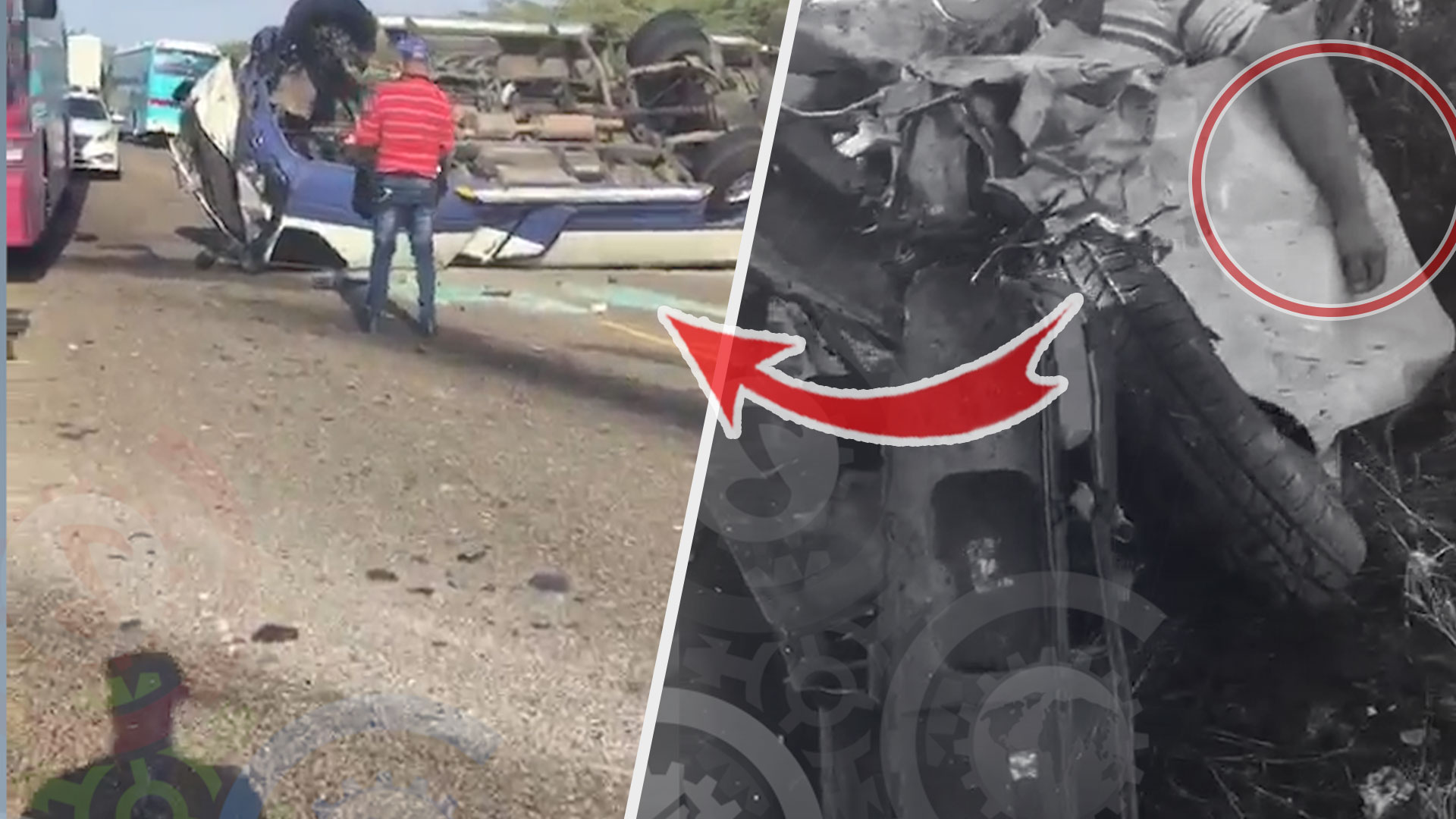 Una Persona Muere En Accidente Tras Quedar Dormido Al Conducir | Imágenes Sensibles 