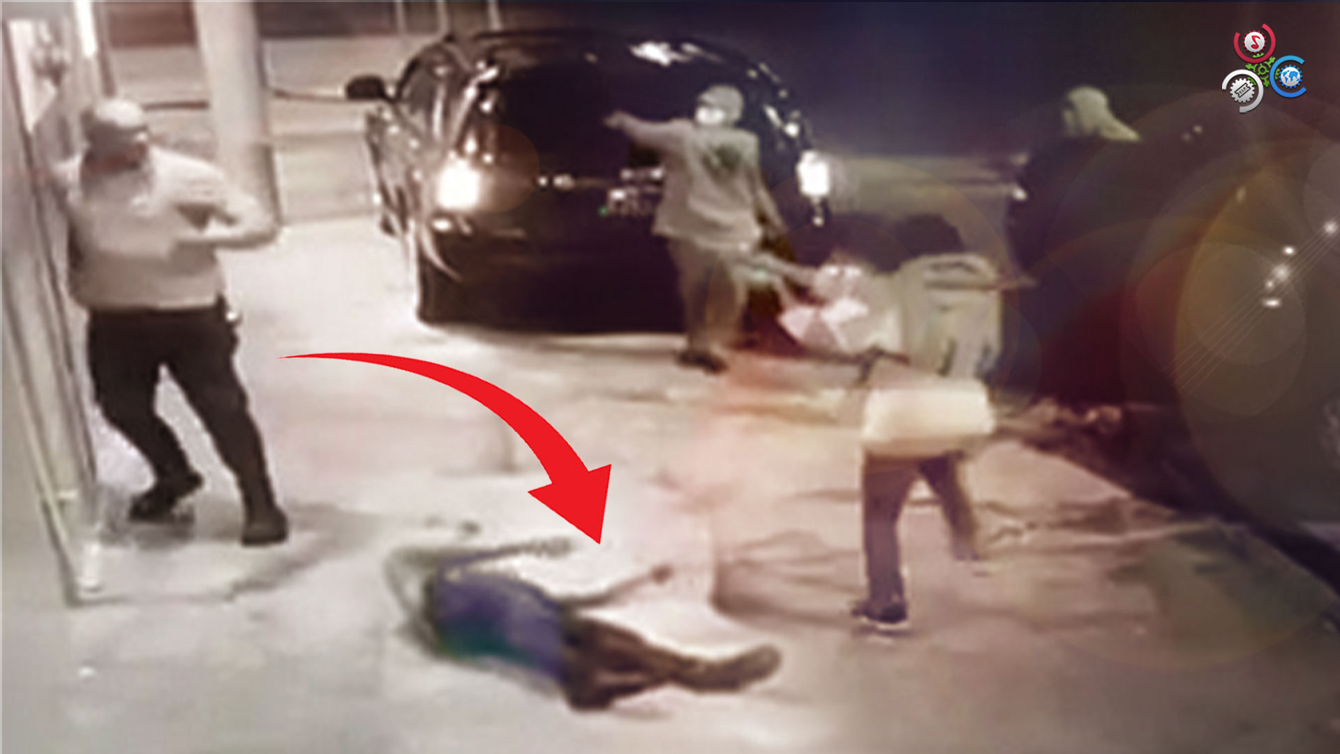 Momento En El Cual Unos Delincuentes Asesinan A Un Comerciante Higüeyano