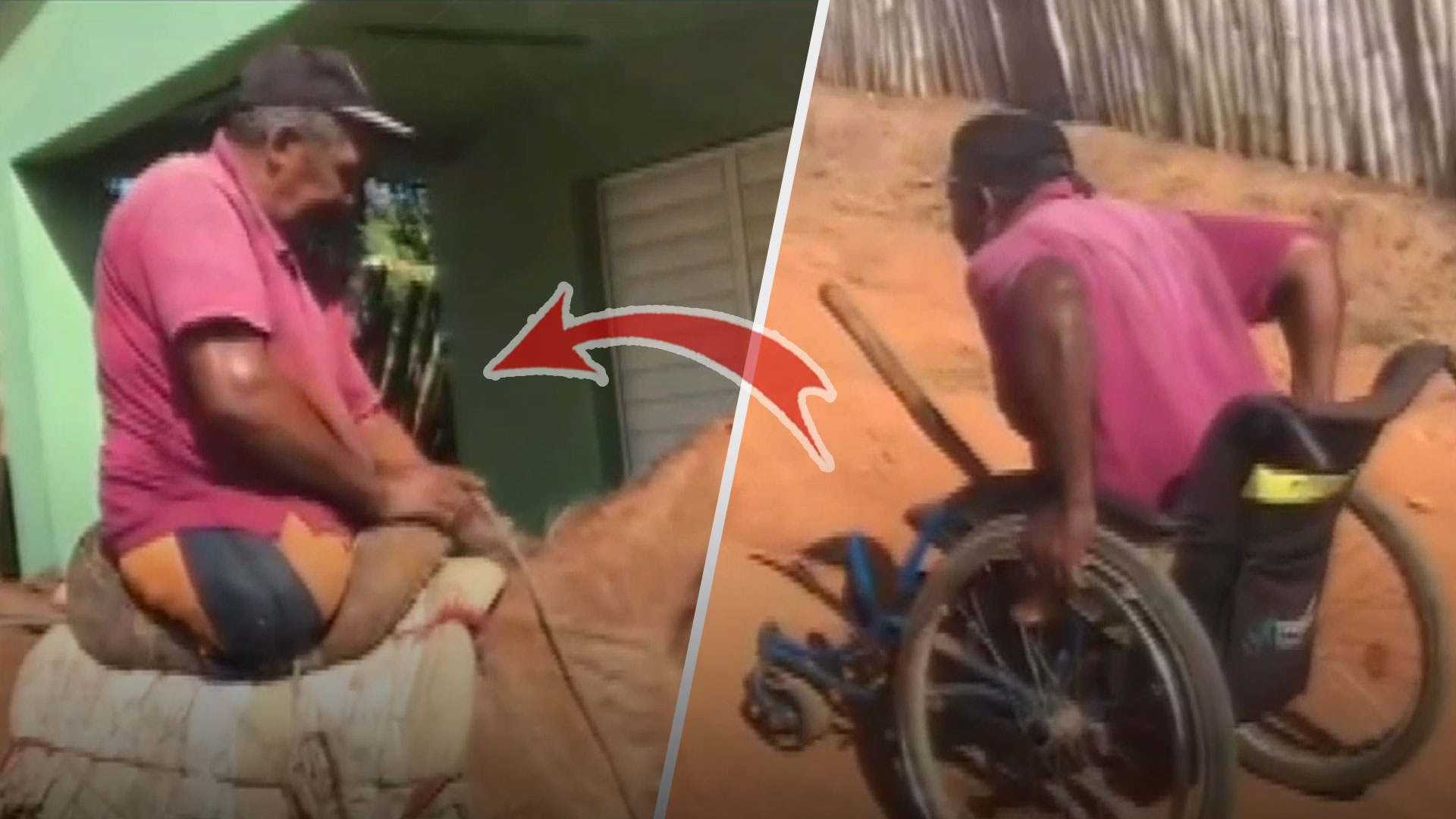 Hombre Sin Piernas Se Convierte En Ejemplo Por Su Forma De Vivir La Vida | Un Espíritu Trabajador 