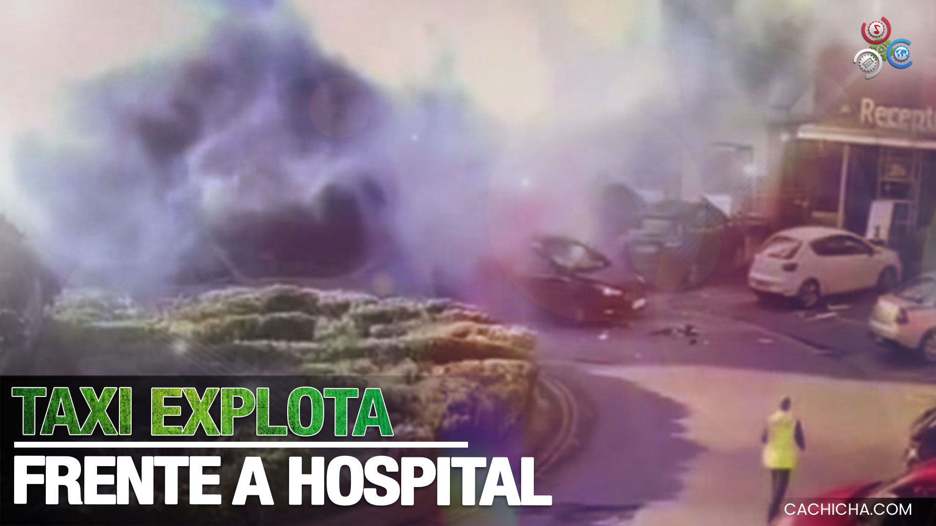 Taxi Explota En Llamas Frente A Un Hospital En Reino Unido