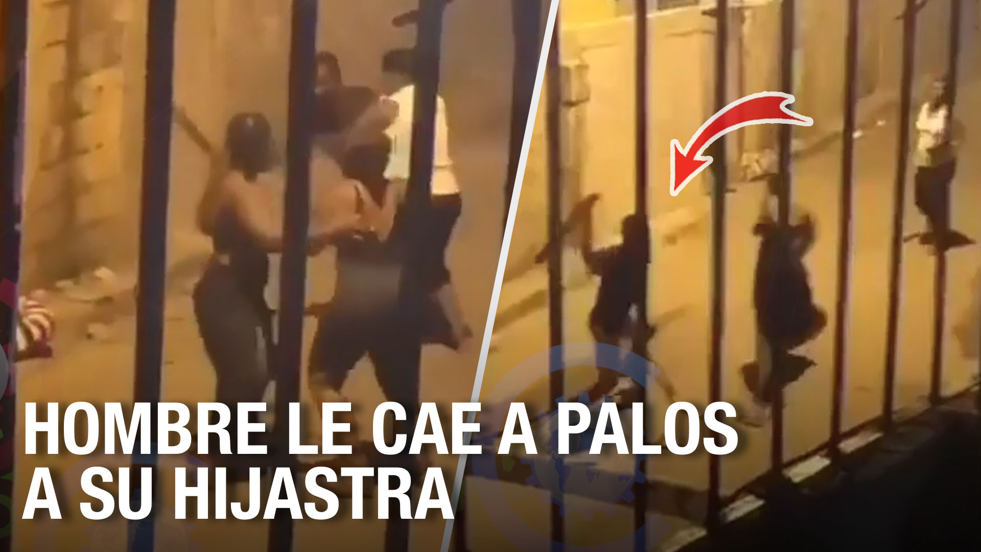 Hombre Pelea A Palos Y Pedradas Con su hijastra | Ella No Se Dejó Dar