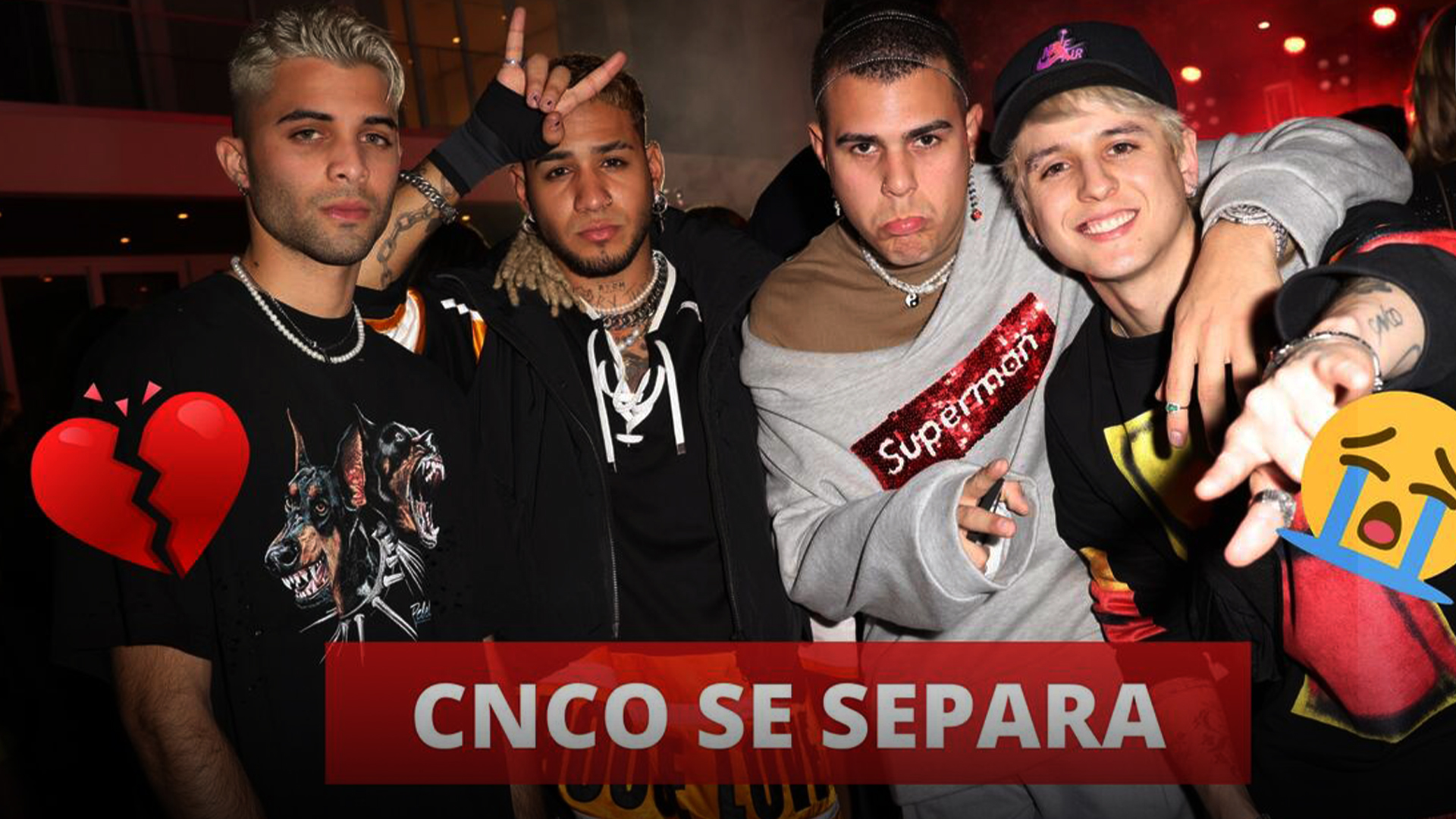 CNCO Anuncia Su Separación En Premios Juventud 2022