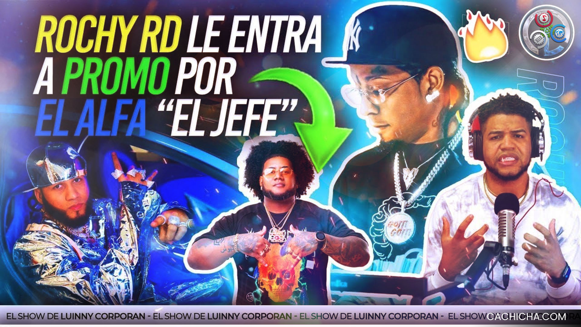 Rochy RD Coge Presión De Alfa “El Jefe” Se Quilla Con Promo Y Anuncia “coopera Con Lo Federico Remix”