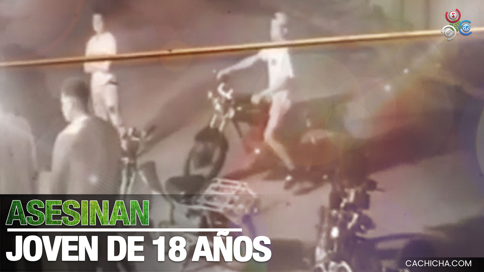 Momento En Que Le Propinan Estocadas A Joven De 18 Años En Bonao