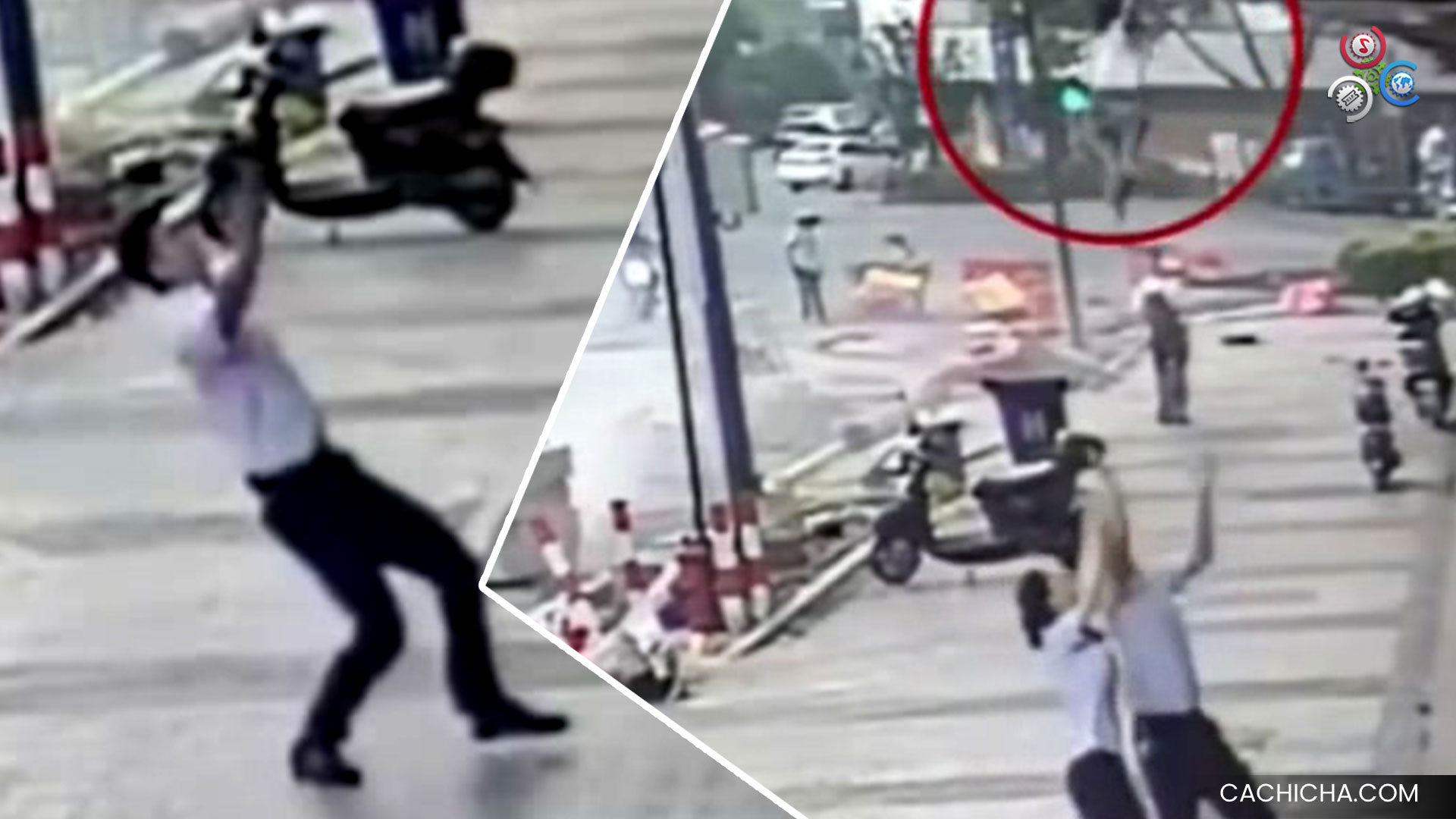 Hombre Salva De Caída Mortal A Niña De Dos Años De Edad