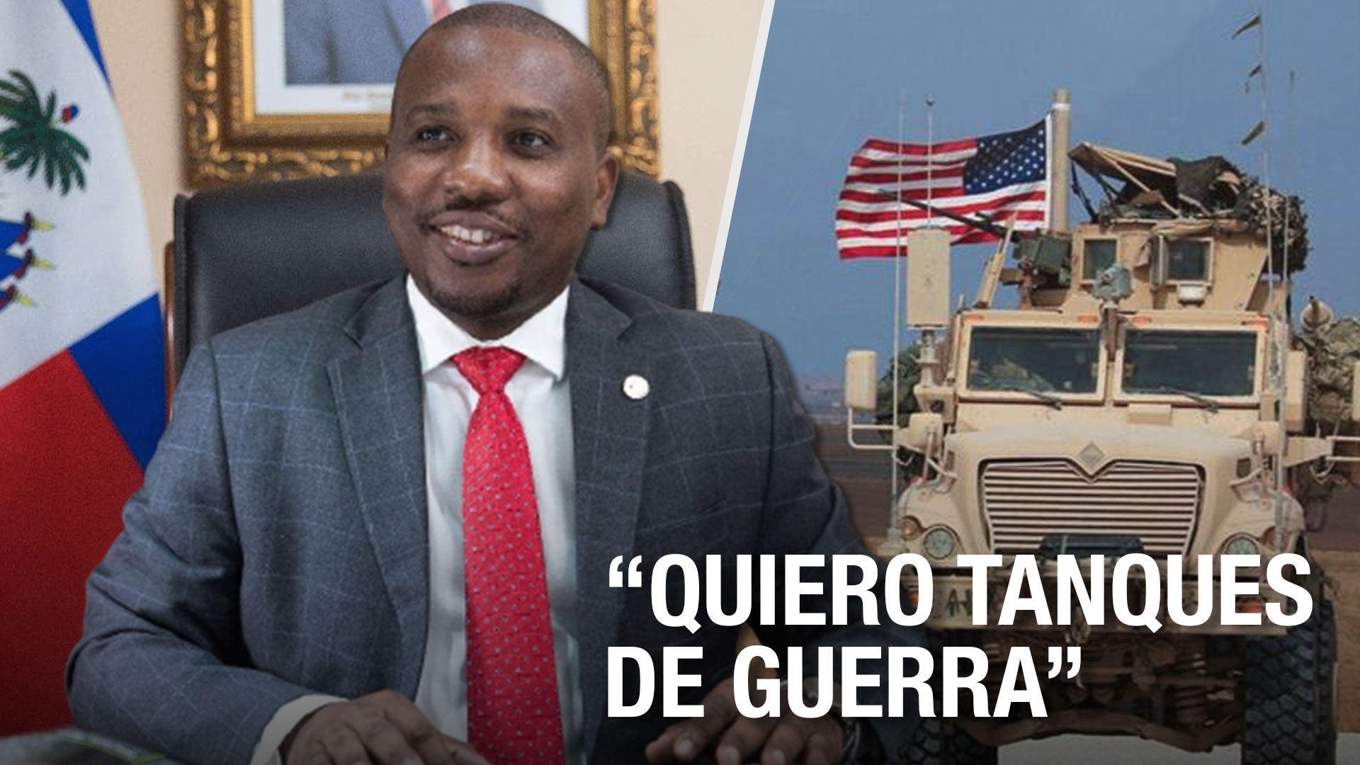 Haití Pide Un Fuerte Armamento Militar | Claude Joseph Vuelve A Atacar La República Dominicana
