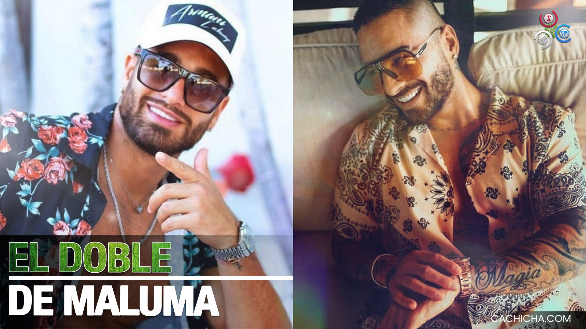 Curtis Y Su Gran Parecido Con El Cantante Maluma