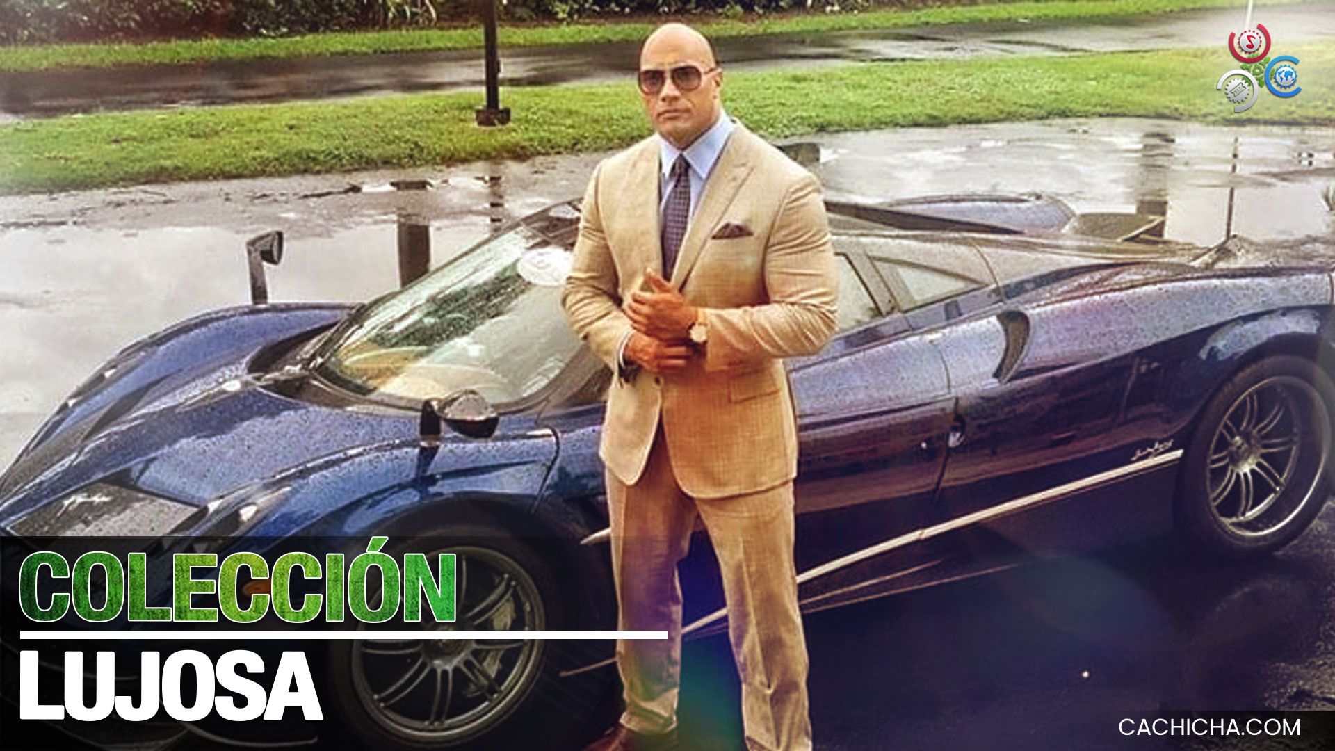 La Enorme Colección De Vehículos Que Tiene “The Rock”