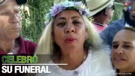 Mujer De Santiago Celebra Su Funeral Con Romo Incluido
