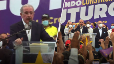 Danilo Medina Inaugura Casa Del PLD En Santiago