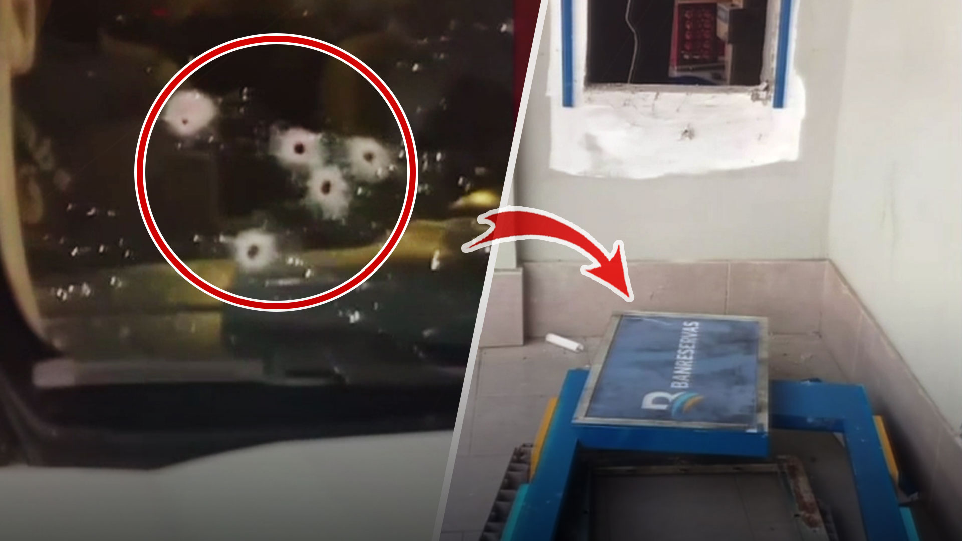 Más De 10 Delincuentes Intentaban Robar Un Cajero Automático | Le Entran A Tiros A La Policía 