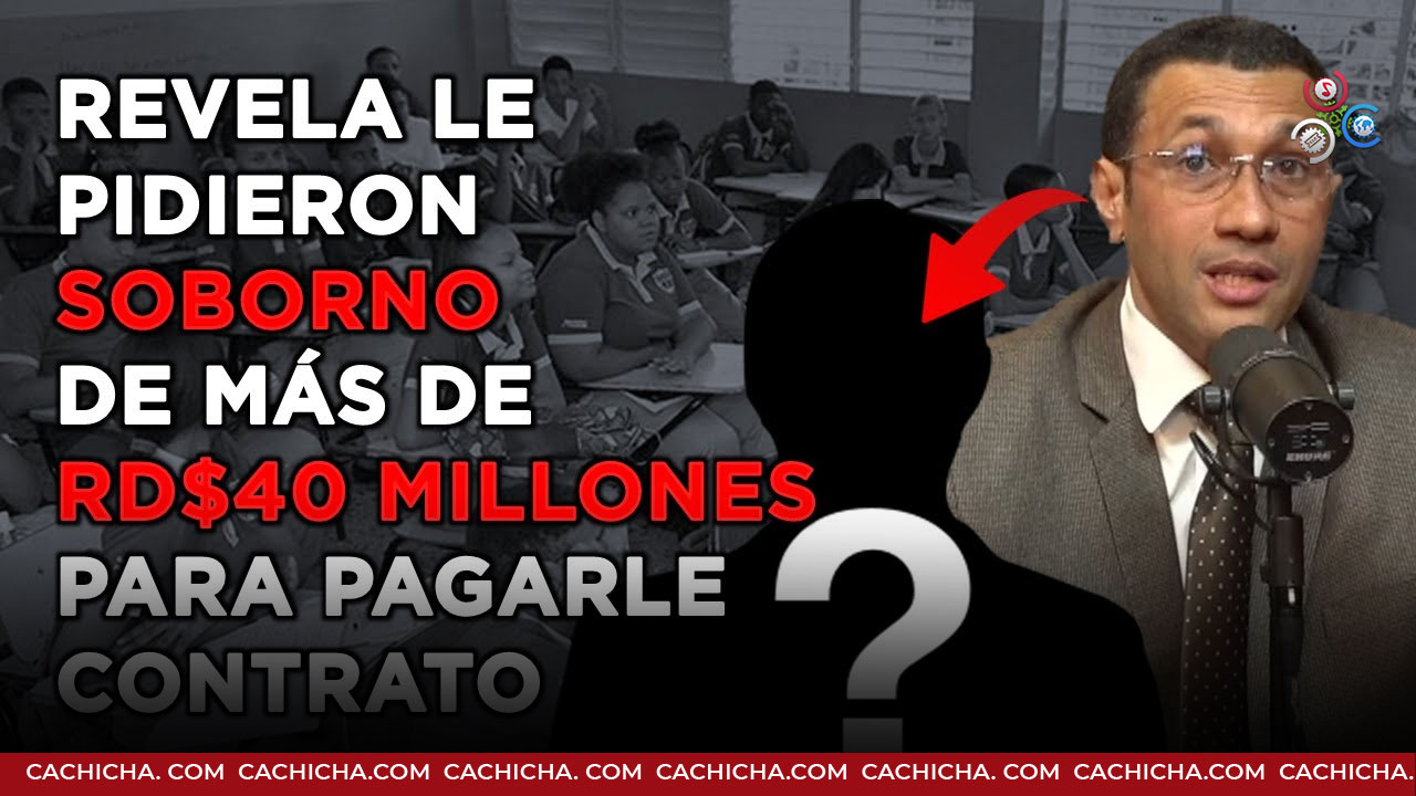 Explota Nuevo Caso: Revela Le Pidieron Soborno Multimillonario Para Pagarle Contrato De INAFOCAM