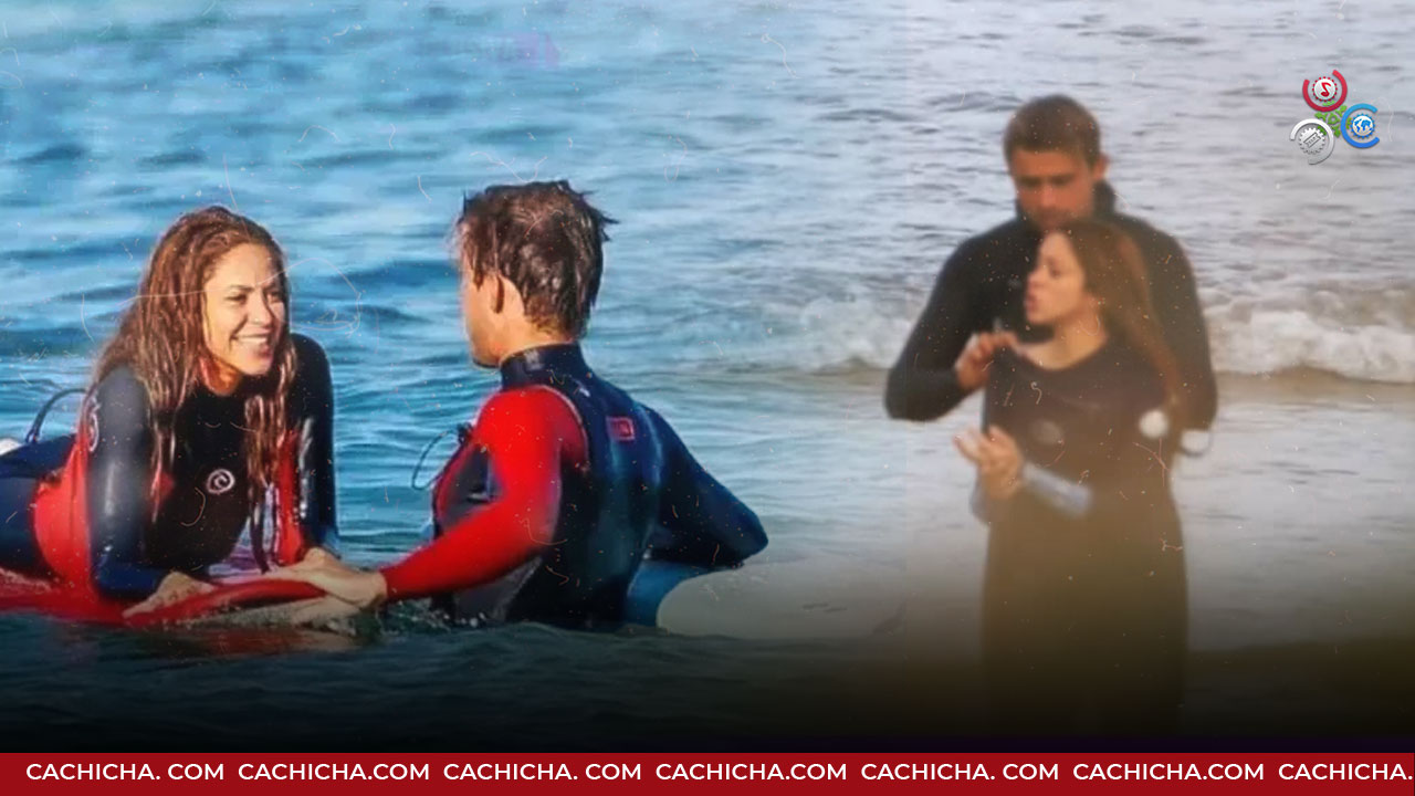 Shakira Muy Cariñosa Con Su Profesor De Surf Despierta Rumores