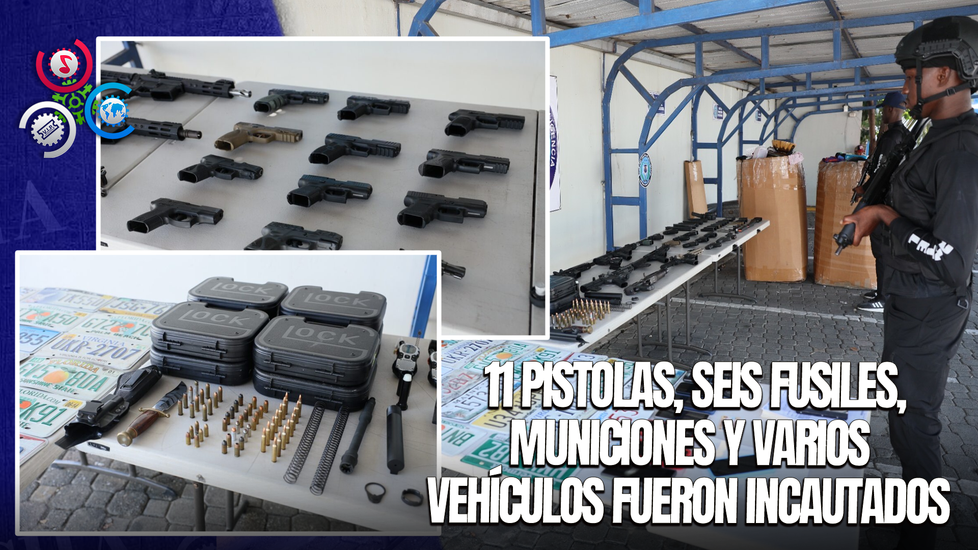 Desmantelan Red De Tráfico De Armas Con Conexiones En EE.UU. Y República Dominicana