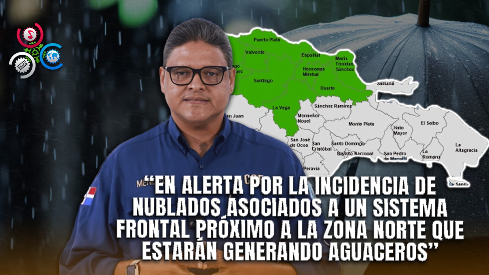 El COE Declara 11 Provincias En Alerta Por Aguaceros En La Zona Norte