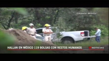 Hallan En México 119 Bolsas Con Restos Humanos