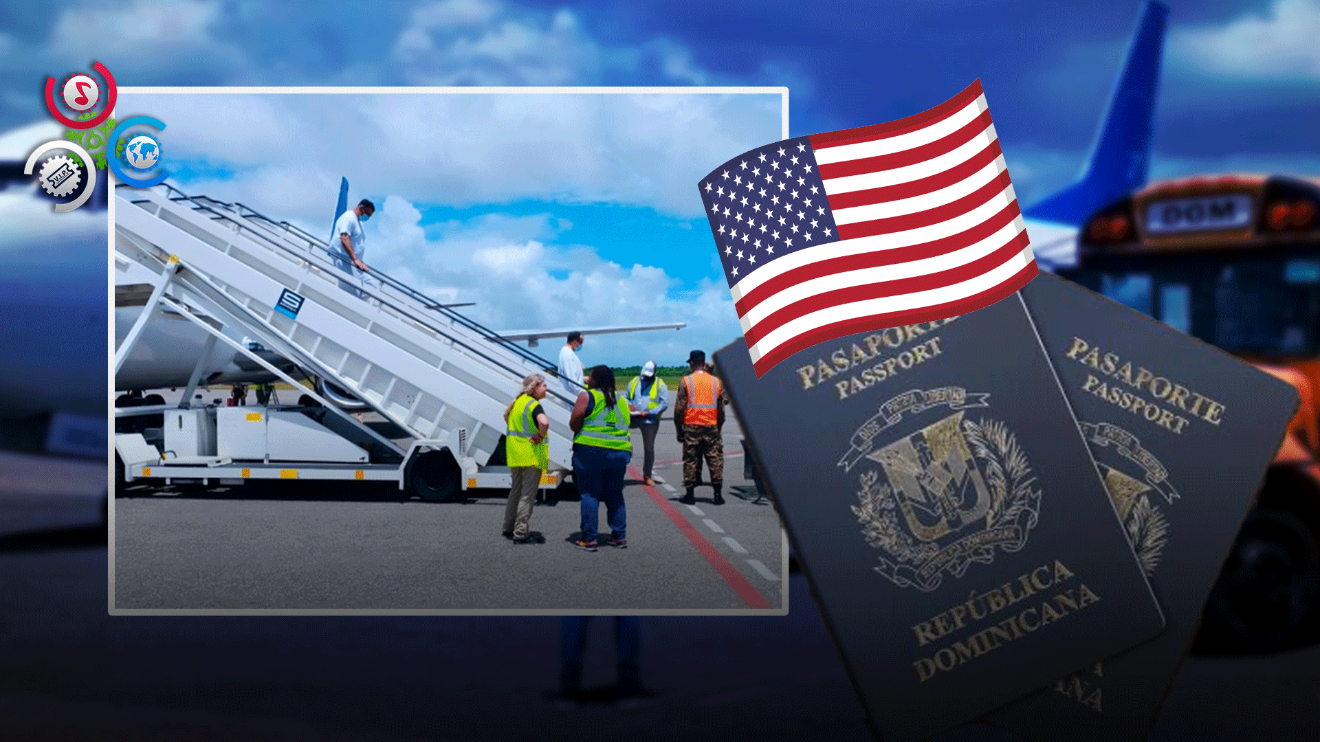 Llegada De 135 Dominicanos Ilegales Repatriados De Estados Unidos