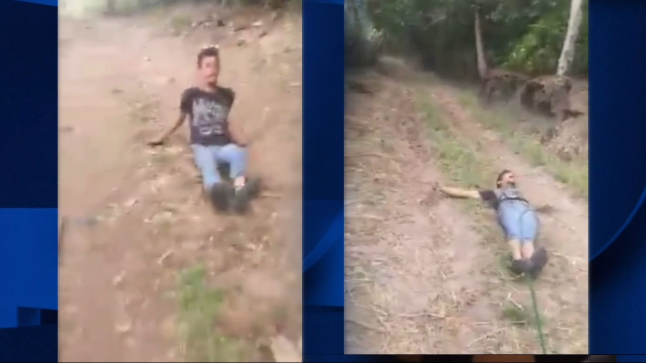 Campesinos Agarran Un Ladrón Lo Amarran A Una Camioneta Y Fue Horrible