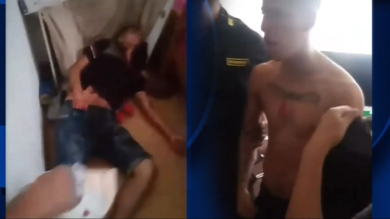 Joven Mata A Su Hermano Con Un Cuchillo En Una Fuerte Discusión 