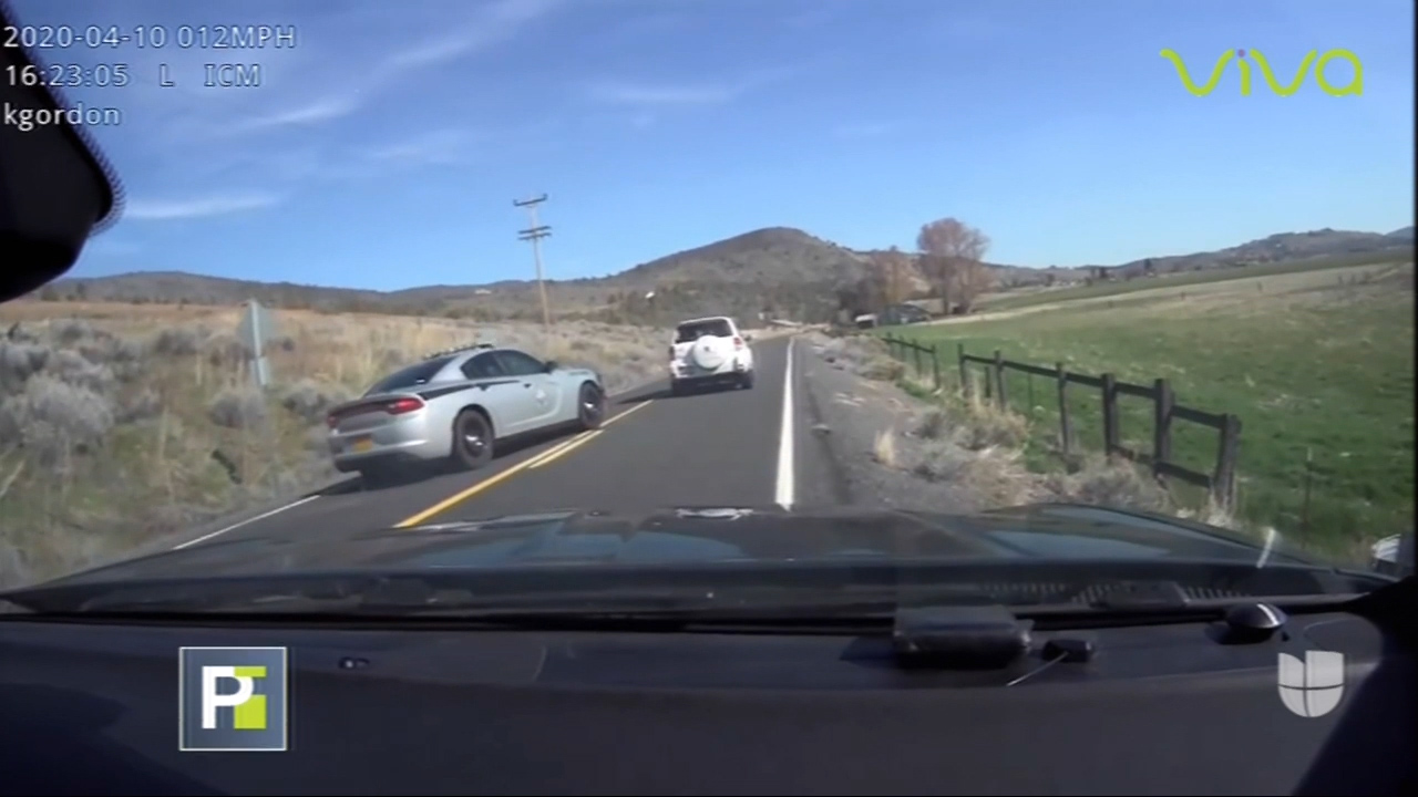 Tremenda Balacera Entre La Policía Y Un Hombre Con Un Niño En El Carro