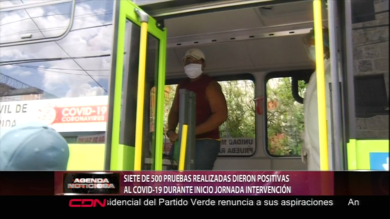 Siete De 500 Pruebas Realizadas Dieron Positivas Al COVID-19